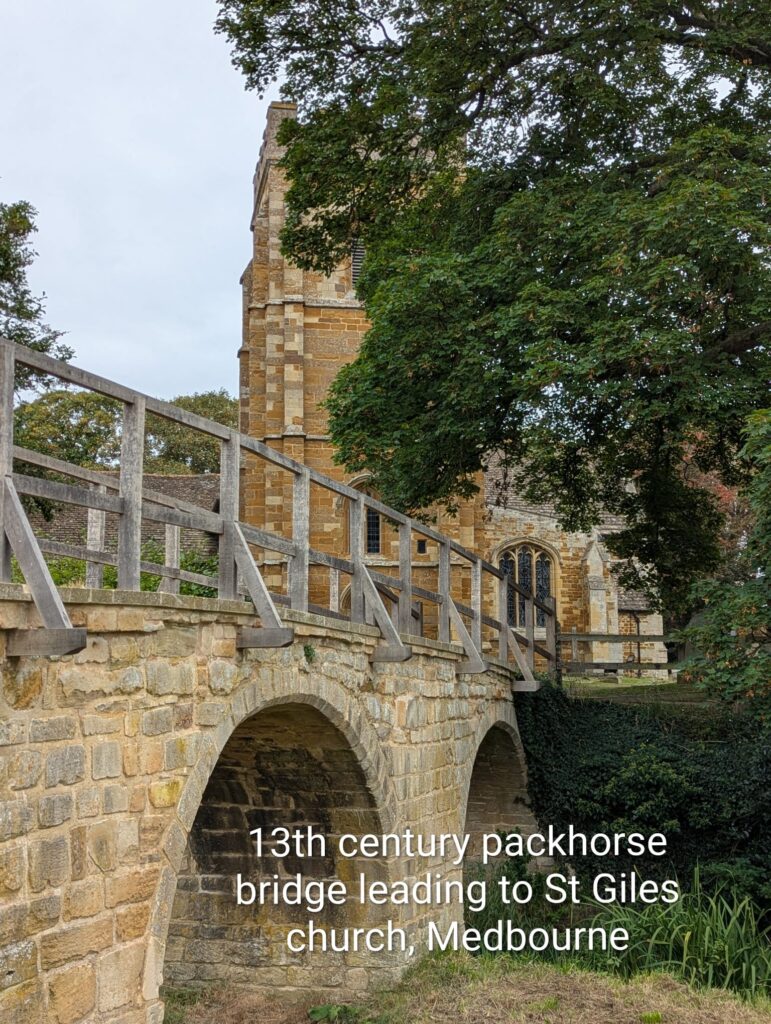 Packhorse Bridge to St Giles